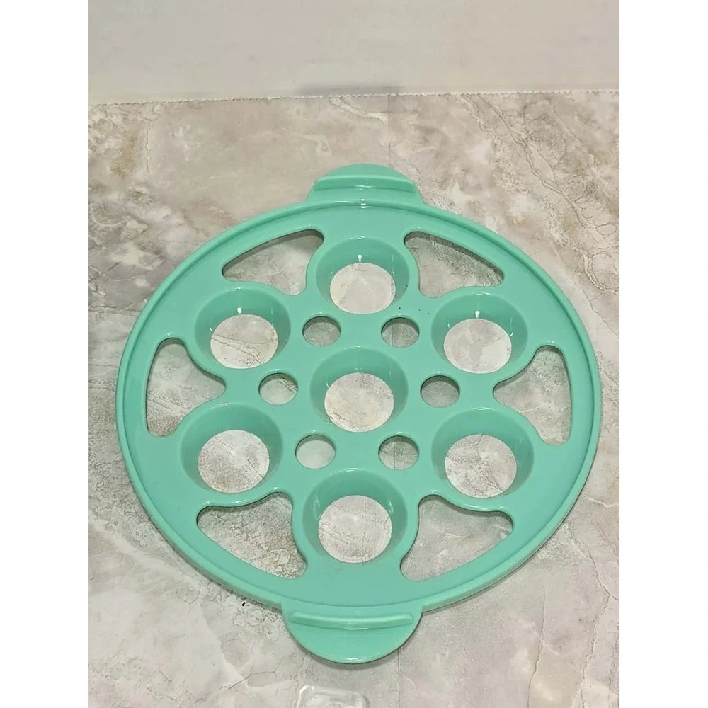 MyMini‎ Egg Cooker Teal 7 Egg Capacity Open Box Kitchen Compact 🍳🥚